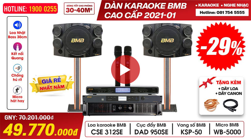 Dàn karaoke BMB cao cấp 2021-01