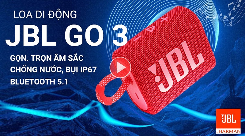 Loa bluetooth JBL Go 3