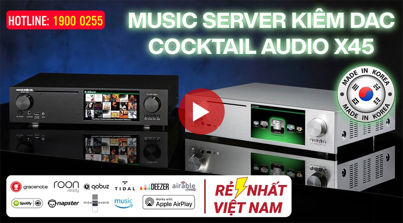 Music Server Cocktail Audio X45