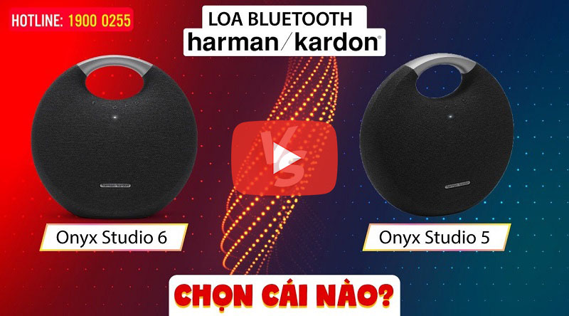 So sánh Harman Kardon Onyx Studio 6 vs Onyx Studio 5