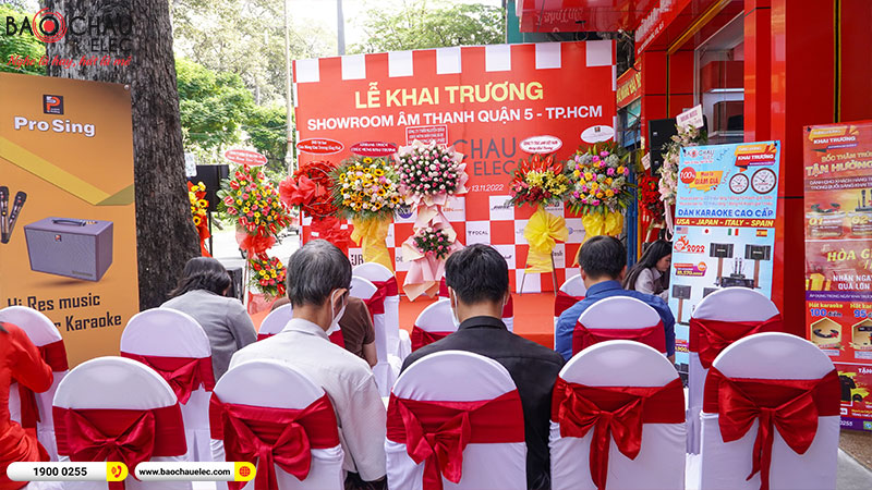 Bảo Châu Elec Quận 5 – không khí tưng bừng rộn ràng trong ngày khai trương showroom mới