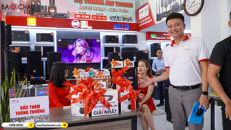 Bảo Châu Elec Quận 5 – không khí tưng bừng rộn ràng trong ngày khai trương showroom mới