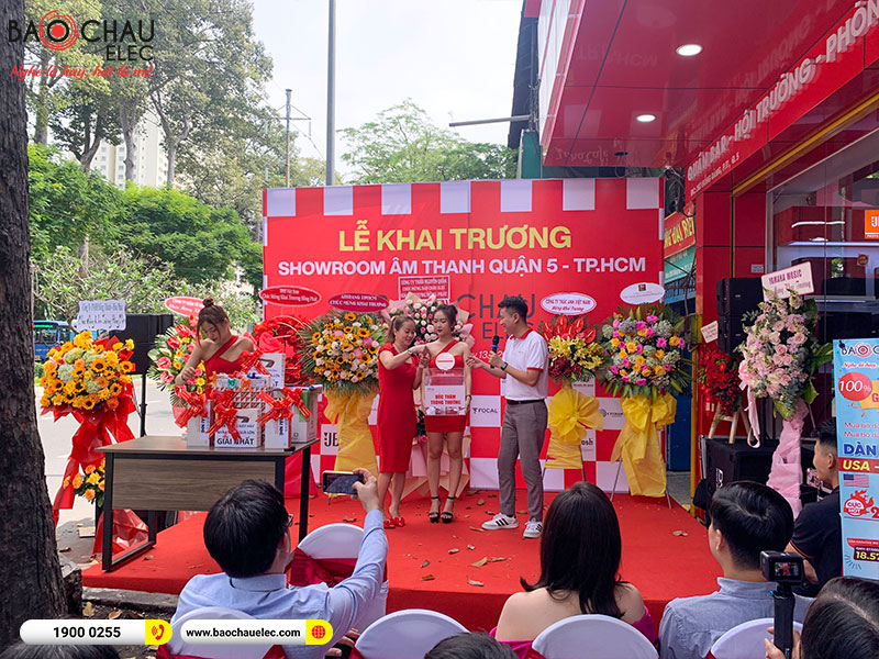 Bảo Châu Elec Quận 5 – không khí tưng bừng rộn ràng trong ngày khai trương showroom mới