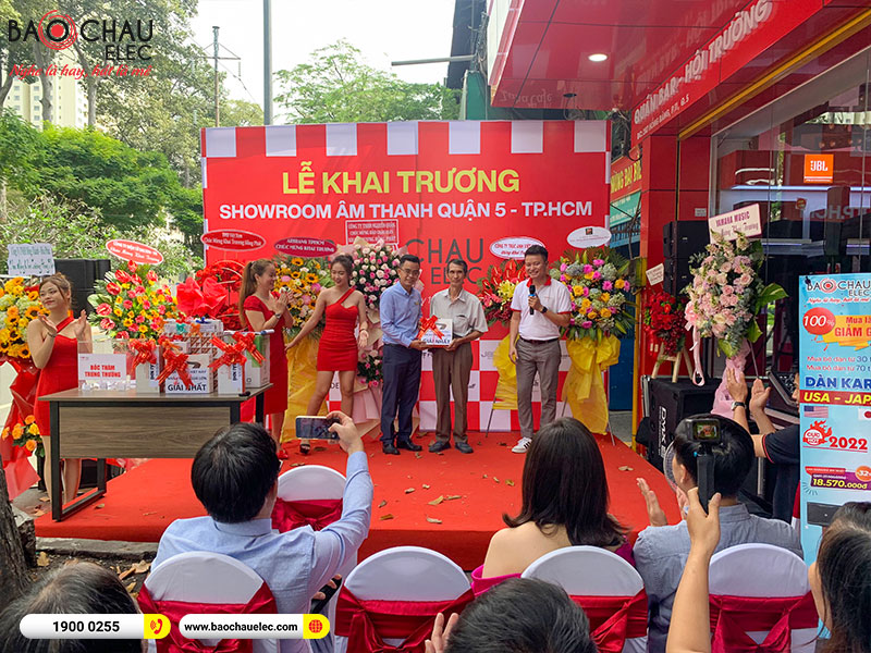 Bảo Châu Elec Quận 5 – không khí tưng bừng rộn ràng trong ngày khai trương showroom mới