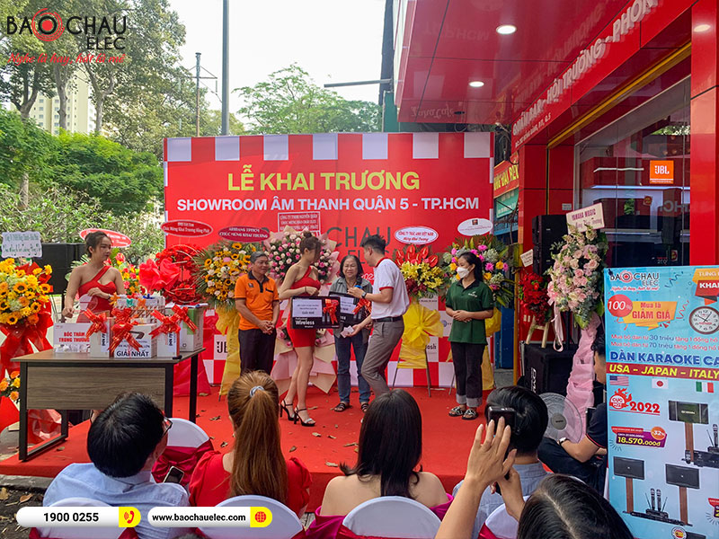 Bảo Châu Elec Quận 5 – không khí tưng bừng rộn ràng trong ngày khai trương showroom mới