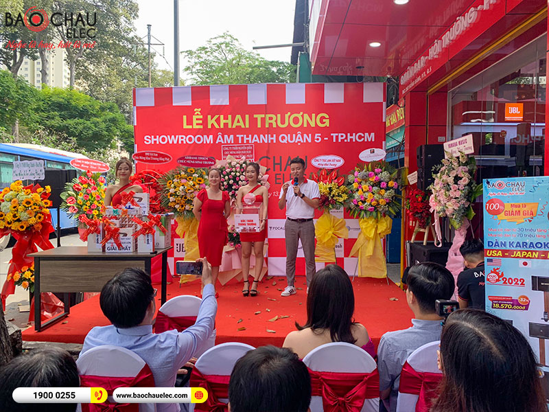 Bảo Châu Elec Quận 5 – không khí tưng bừng rộn ràng trong ngày khai trương showroom mới