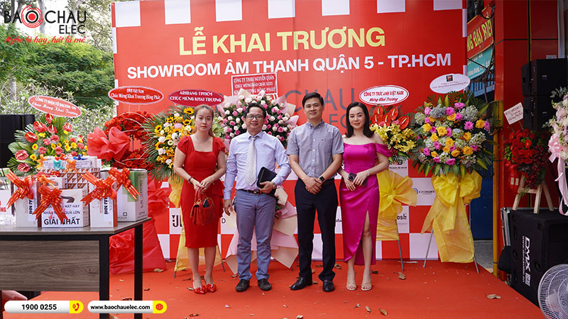 Bảo Châu Elec Quận 5 – không khí tưng bừng rộn ràng trong ngày khai trương showroom mới