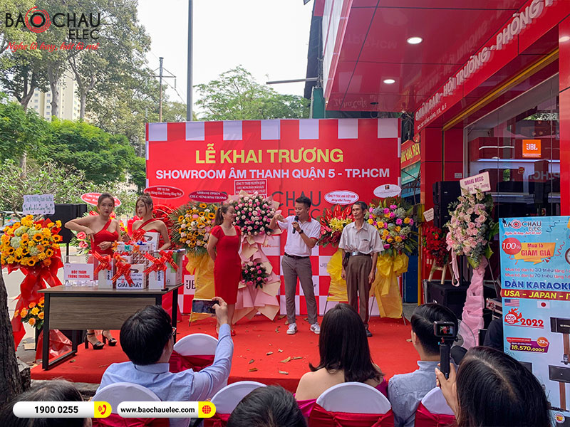Bảo Châu Elec Quận 5 – không khí tưng bừng rộn ràng trong ngày khai trương showroom mới