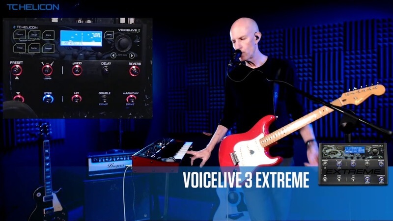 Bộ xử lý giọng hát TC Helicon VOICELIVE 3 EXTREME 