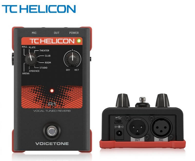 Bộ xử lý giọng hát TC Helicon VOICETONE R1