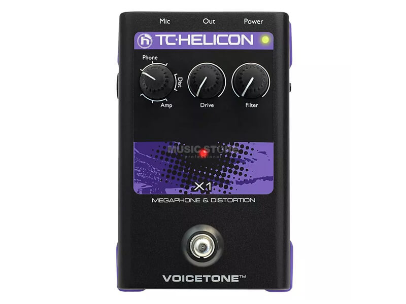 Bộ xử lý giọng hát TC Helicon VOICETONE X1
