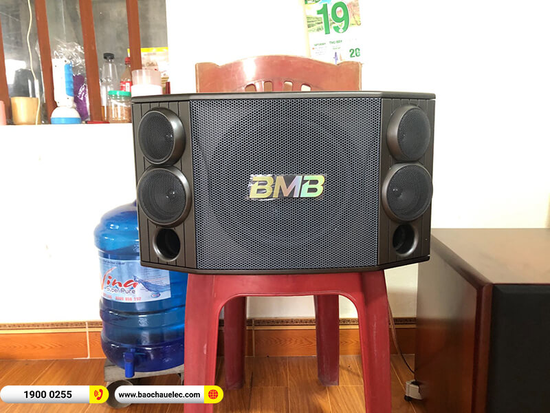 Lắp đặt dàn karaoke trị giá hơn 30 triệu cho anh Dũng tại Hải Phòng (BMB CSD 880SE, BIK VM 420A, BKSound KX6, SW512-C)
