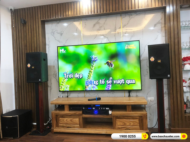 Lắp đặt dàn karaoke trị giá hơn 70 triệu cho anh Tiến tại Hà Nội (BMB