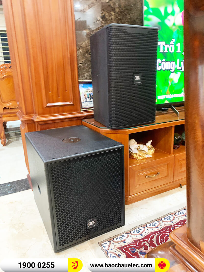 Lắp đặt dàn karaoke trị giá gần 160 triệu cho chú Nghiêm ở Đà Nẵng (JBL Ki510, KP4012 G2, Crown T5, Crown Xli2500, K9900II Luxury,...)