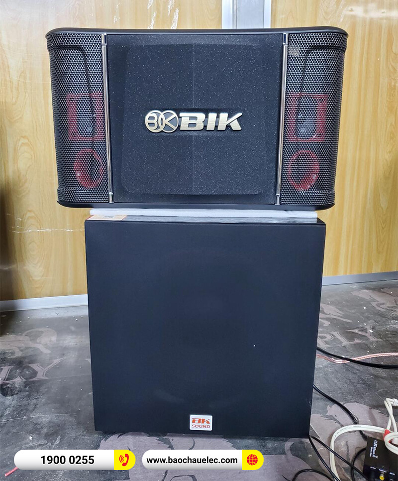 Lắp đặt dàn karaoke trị giá hơn 25 triệu cho anh Nghĩa ở Vĩnh Phúc (BIK BJ S768, JBL RMA-330A, SW312B, BIK BJ-U100)