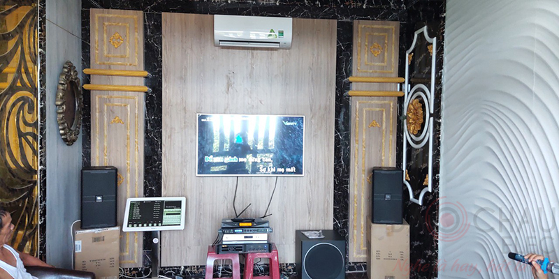Bảo Châu Elec lắp đặt dàn karaoke cho gia đình chị Bá tại Vũng Tàu 