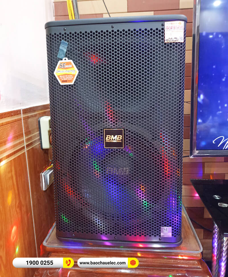 Lắp đặt dàn karaoke trị giá hơn 60 triệu cho anh Thắng tại Bắc Ninh (BMB CSS 1212SE, BIK VM 830A, BIK BPR-8500, BIK BJ-W66Plus, BIK BJ-U500)