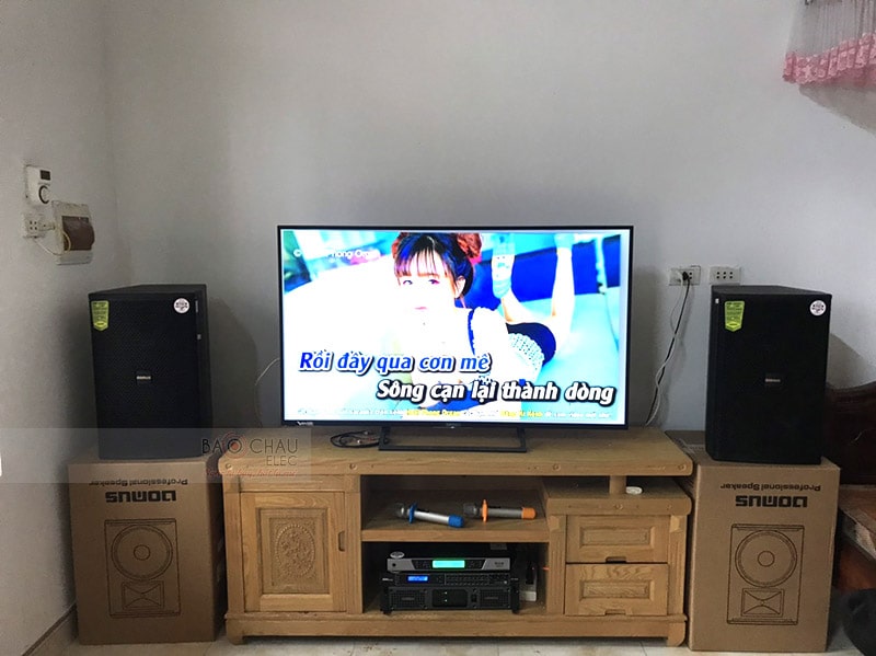 Dàn karaoke Domus cực hay của gia đình anh Doanh ở Bắc Giang h4