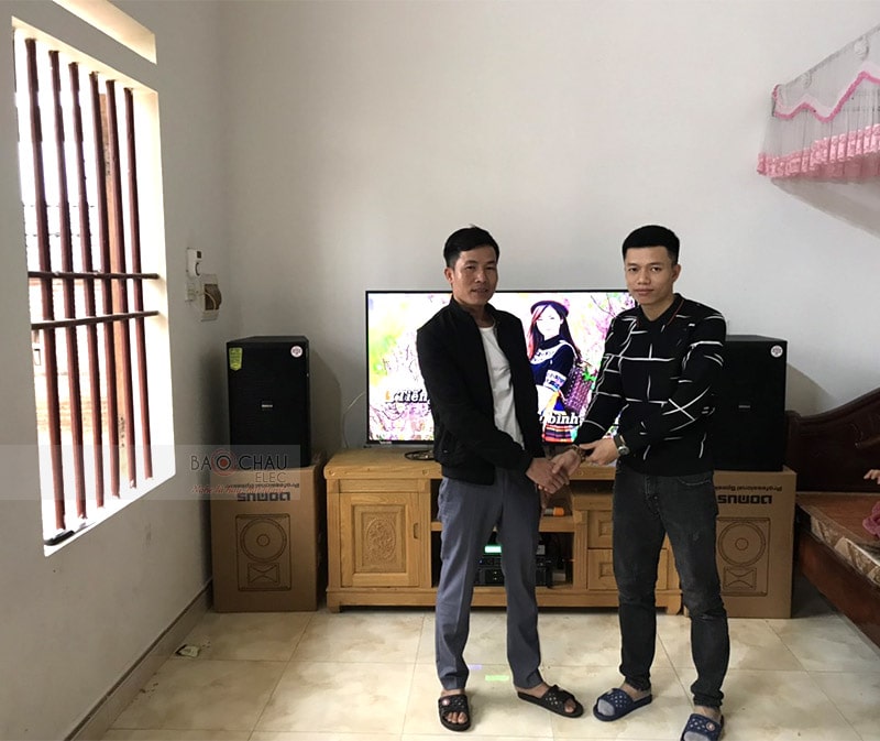 Dàn karaoke Domus cực hay của gia đình anh Doanh ở Bắc Giang h5