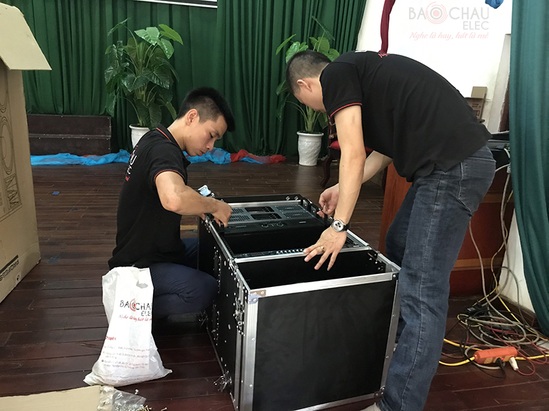 Lắp dàn âm thanh hội trường cho Trại giam Ngọc Lý – Bắc Giang h10