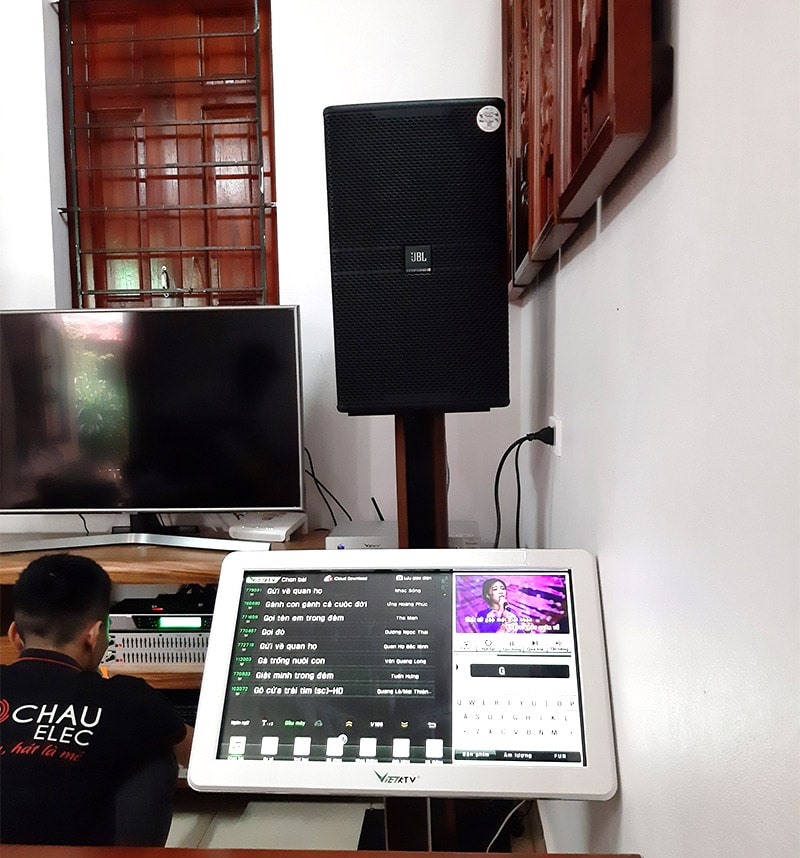 Dàn karaoke JBL cao cấp cho gia đình anh Tuấn ở Vũ Ninh h4