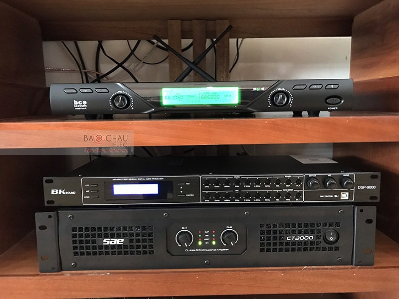Bộ dàn karaoke Domus của gia đình anh Chí ở Biên Hòa h3