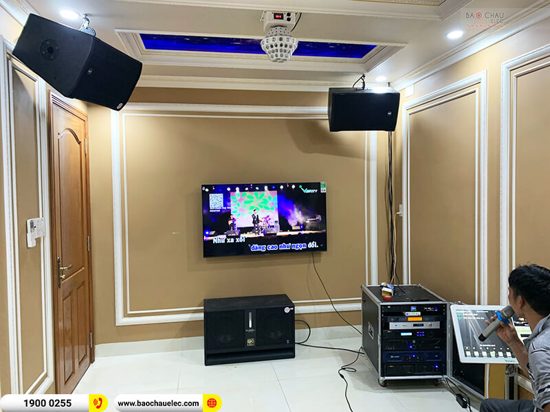 Lắp đặt dàn karaoke trị giá gần 70 triệu cho anh Nam tại Đồng Nai (RCF CMAX 4110, RCF IPS 2700)
