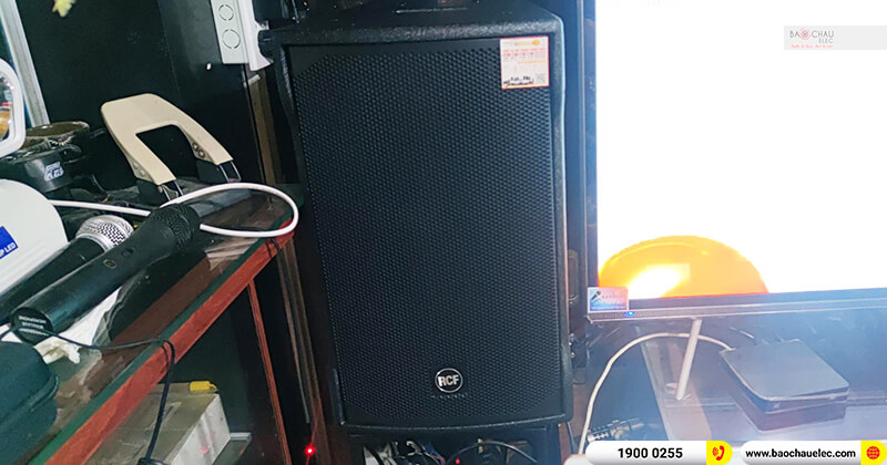 Lắp đặt dàn karaoke trị giá gần 100 triệu cho chị Hoa ở TPHCM (RCF EMAX 3110 MKII, Alto MP 2750, AAP K9900 II Luxury, Klipsch SPL-120, BKSound M8, Plus 4TB, Màn 22 inch, BCE VIP6000)