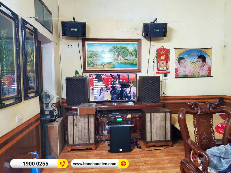 Lắp đặt dàn karaoke trị giá gần 45 triệu cho gia đình anh Tuấn ở Hà Nam (BMB CSD 880SE, VM 820A, BPR-5600, BKSound SW612-B, BIK BJ-U600)