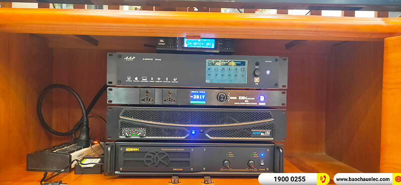 Lắp đặt dàn karaoke trị giá gần 125 triệu cho chị Hằng ở Hưng Yên (RCF C MAX 4112, APP MZ-186, BIK VM 820A, K9900II Luxury, JBL PRX 418S...)