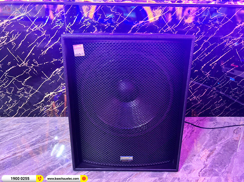 Lắp đặt phòng hát quán karaoke kinh doanh cho anh Nam ở Lạng Sơn (DP6120 Max, BMB CSS 1212SE, BPA-8200, VM 840A, KX180A, RXW 18C, BKSound M8, 12U)