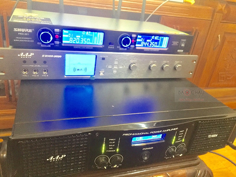 dàn karaoke cao cấp cho gia đình anh An ở Yên Lạc, Vĩnh Phúc h3