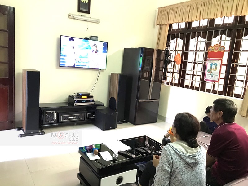 Dàn karaoke cao cấp cho gia đình anh Thuận ở Vũng Tàu h5