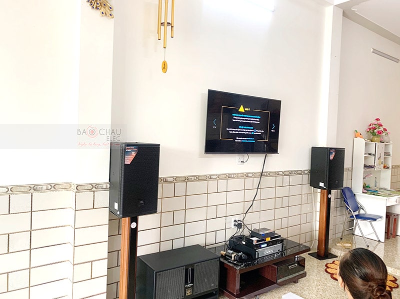 Dàn karaoke JBL cao cấp cho gia đình chị Thoa ở Cần Thơ h3