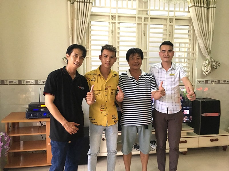 Dàn karaoke JBL cao cấp cho gia đình anh Thiện ở Ninh Kiều h9