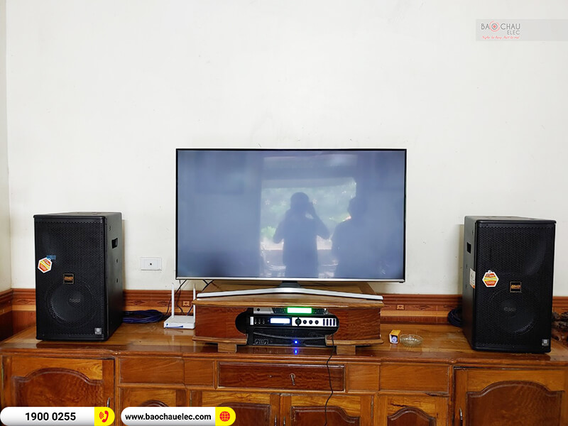 Lắp đặt dàn karaoke trị giá gần 40 triệu cho anh Thái ở Nghệ An (BMB CSS 1210SE, APP Mz-66, BKSound X6 Luxury, BCE UGX12)