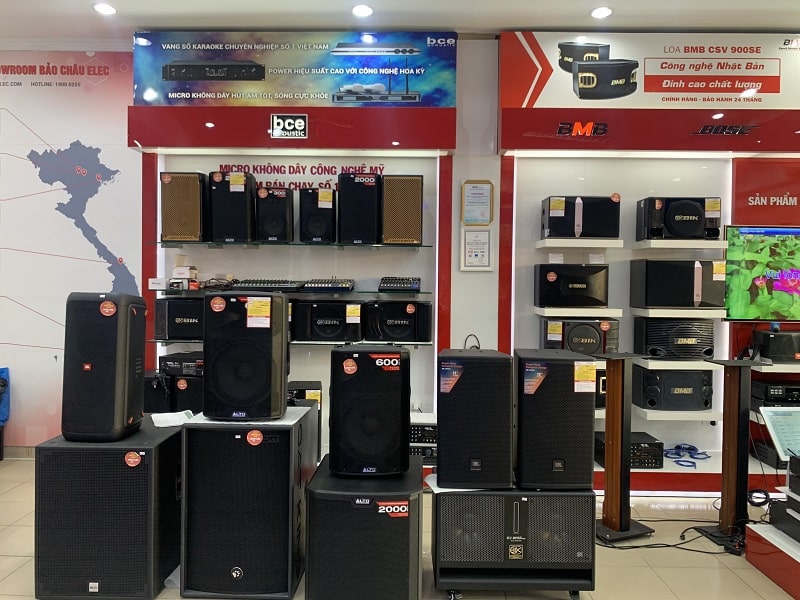 Cửa hàng bán thiết bị âm thanh chính hãng tại Biên Hòa