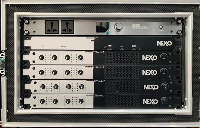 Cục đẩy công suất 1U Nexo DTD AMP 4X1.3