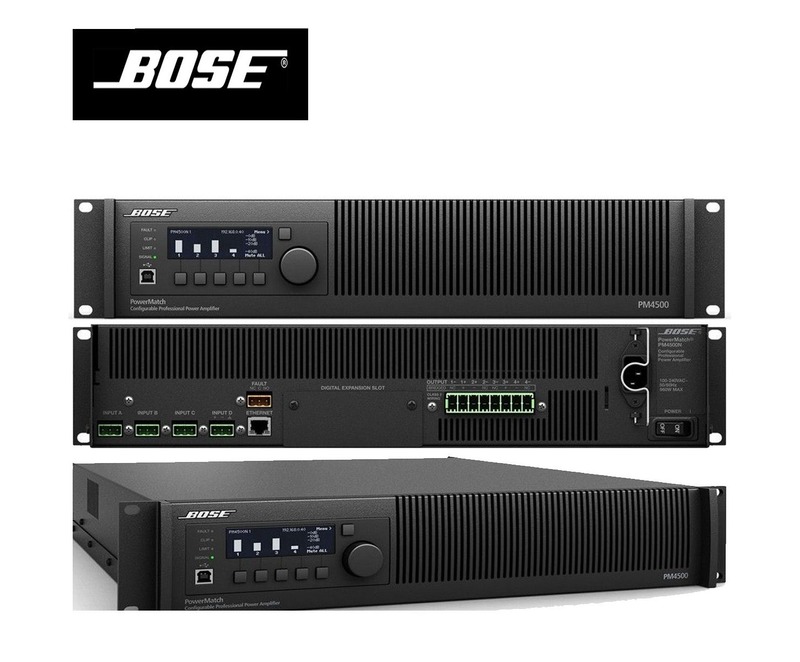 Cục đẩy công suất Bose PowerMatch PM4500N