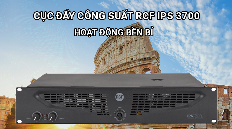 Cục đẩy công suất RCF IPS 3700 (Ảnh 3)