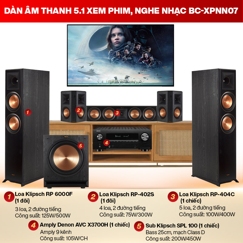 dàn âm thanh xem phim nghe nhạc BC-XPNN07