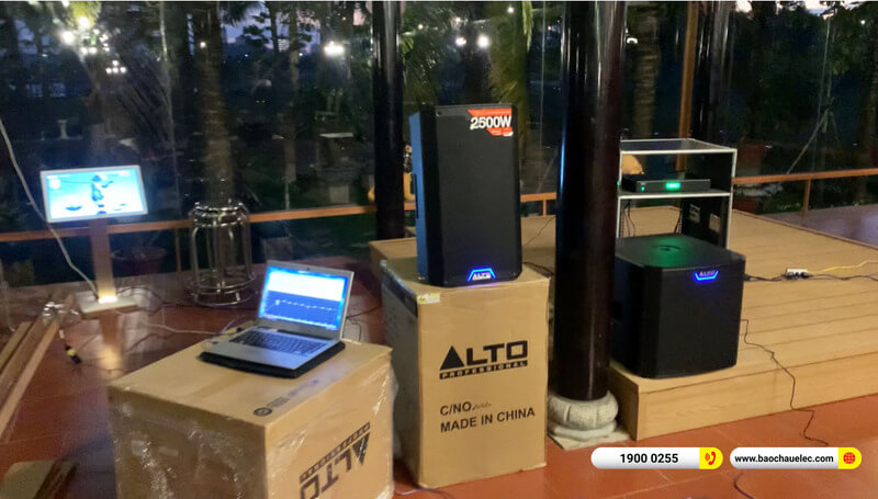 Lắp đặt dàn karaoke Alto hơn 65tr cho Anh Long tại Tây Ninh (Alto TS412, X5 Plus, TS12S, BCE UGX12,…)
