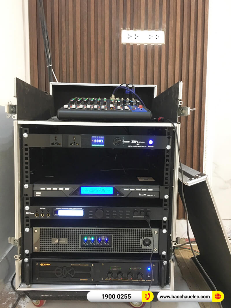 Lắp đặt dàn âm thanh quán cafe 92tr cho anh Tư ở Bắc Giang (DP6120 Max, AT2000 II, Actpro QD4.13, VM 640A, X5 Plus,...)