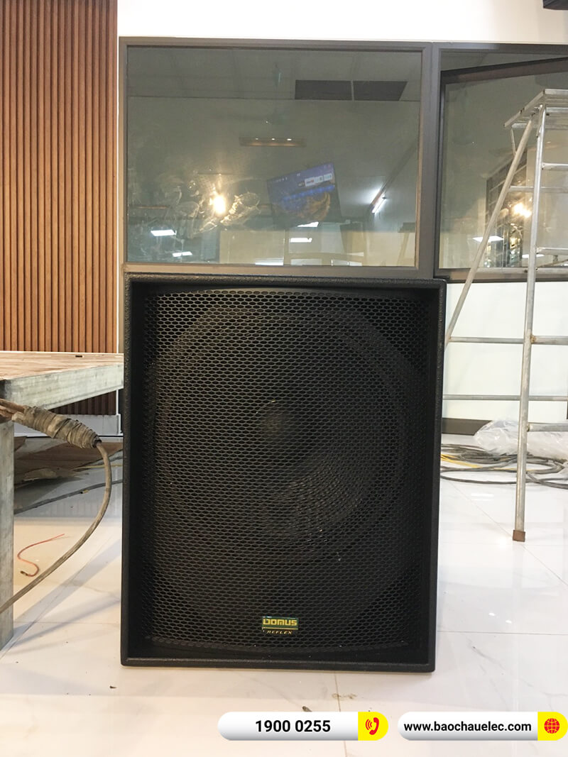 Lắp đặt dàn âm thanh quán cafe 92tr cho anh Tư ở Bắc Giang (DP6120 Max, AT2000 II, Actpro QD4.13, VM 640A, X5 Plus,...)