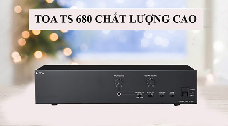 Bộ điều khiển trung TOA TS-680