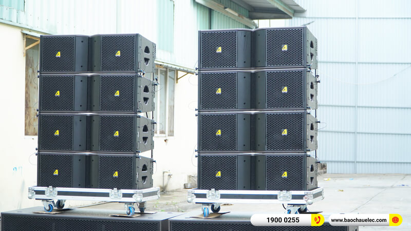Dàn Loa Array có sử dụng Loa Line Array Bass Đôi 25cm Actpro KR210