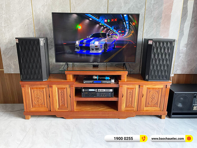 Lắp đặt dàn karaoke trị giá hơn 40 triệu cho anh Điện tại Đồng Nai (Denon DP-R312, VM 630A, BKSound X6 Luxury, U900 Plus X)