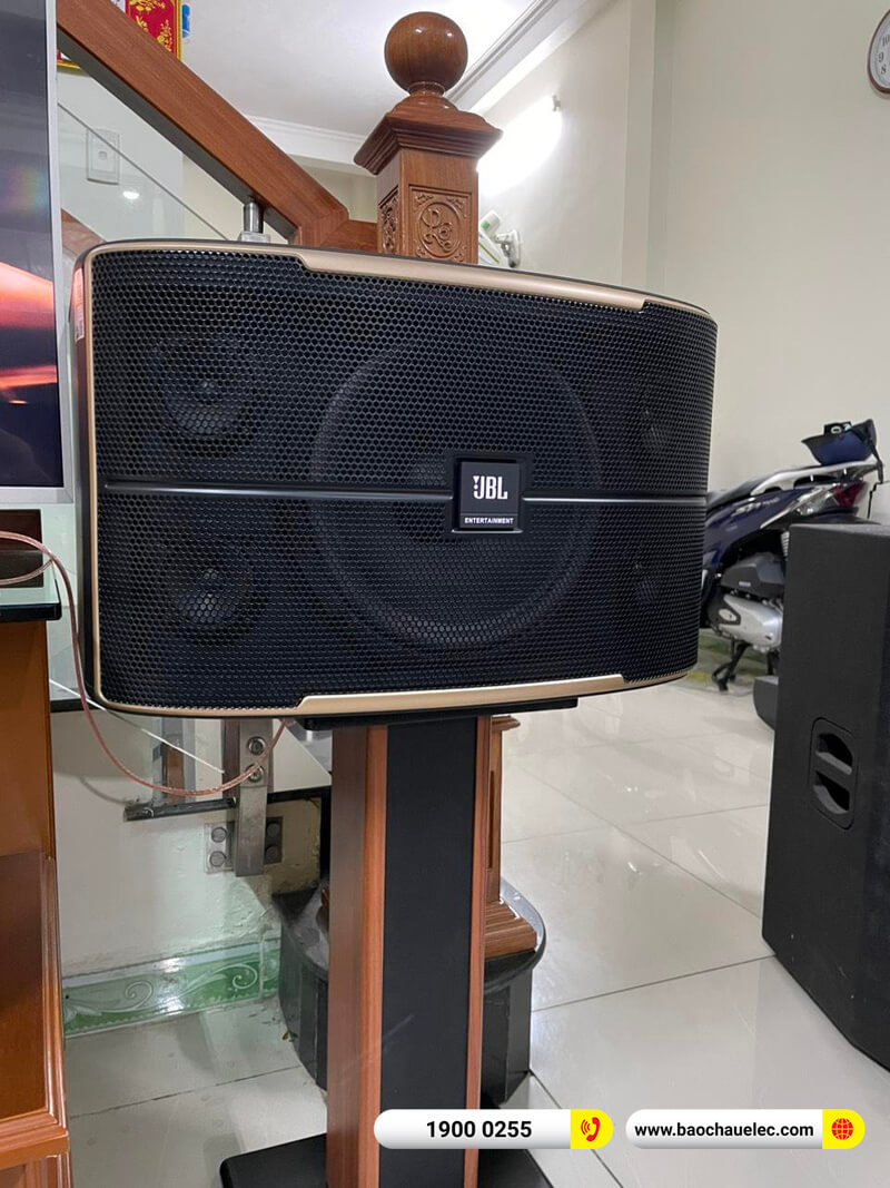 Lắp đặt dàn karaoke JBL hơn 34tr cho anh Hiền ở TPHCM (JBL Pasion 12, BIK CA-J602, KX180A, BCE UGX12)