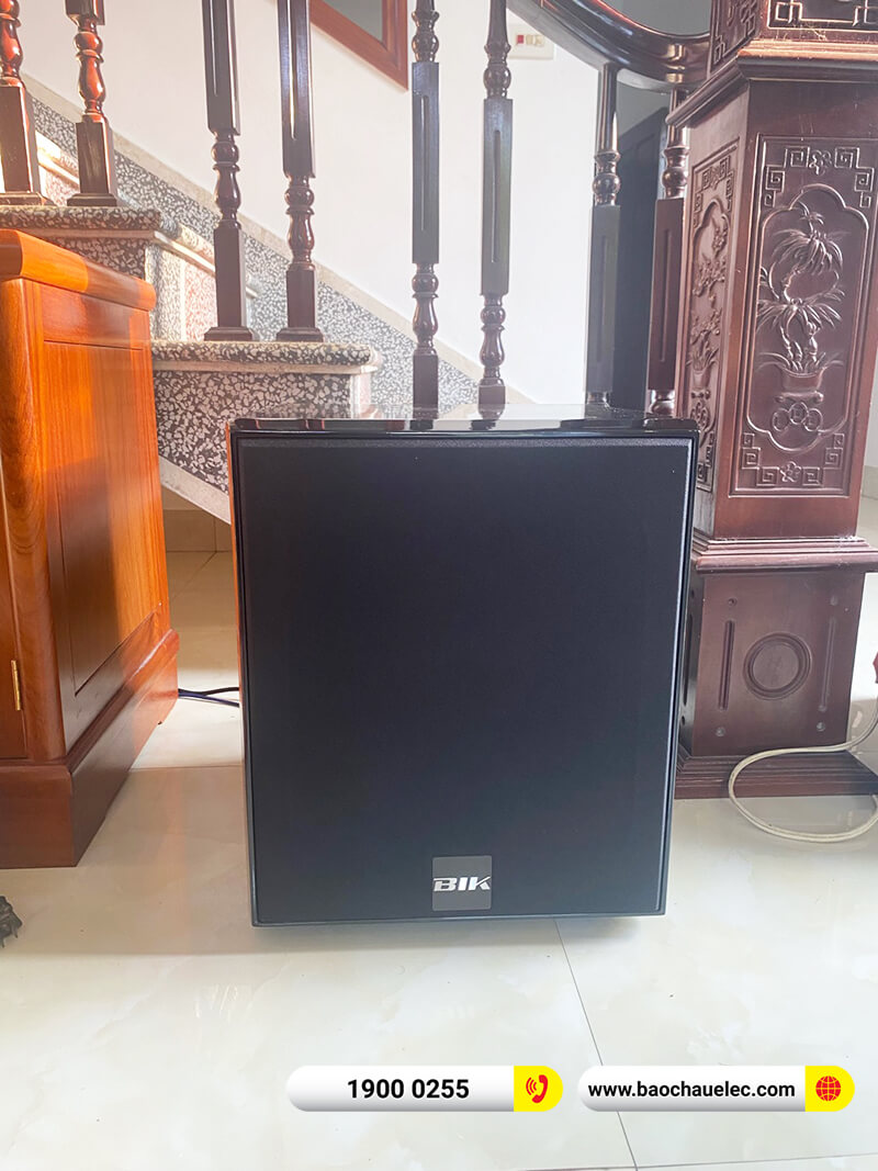 Lắp đặt dàn karaoke JBL 50tr cho anh Hợi ở Hưng Yên (JBL MTS12, BIK BPA-6200, BKSound KP600, BJ-W25A, UGX12 Luxury)