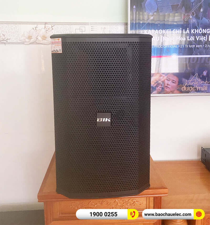 Lắp đặt dàn karaoke trị giá hơn 40 triệu cho anh Khang tại Vũng Tàu (BIK BSP 412II, VM 620A, BPR-8500, BKSound SW612, BIK BJ-U100)